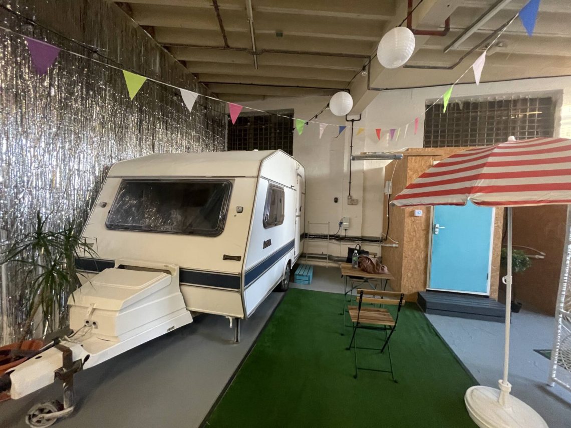 Towed Town Camping – indoor camping in Bristol