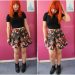 Outfit: Dark florals